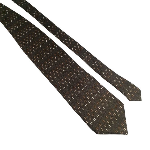 Structure Mens Necktie Tie Designer Accessory Office Work Casual Dad Gift Olive - Picture 1 of 5